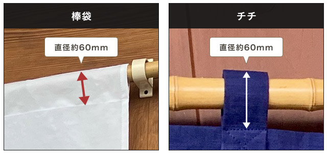 棒袋、チチ、直径約60mm