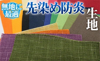 先染め防炎生地のれんイメージ
